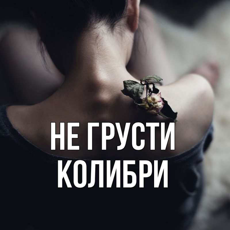 Картинка Не грусти, Колибри