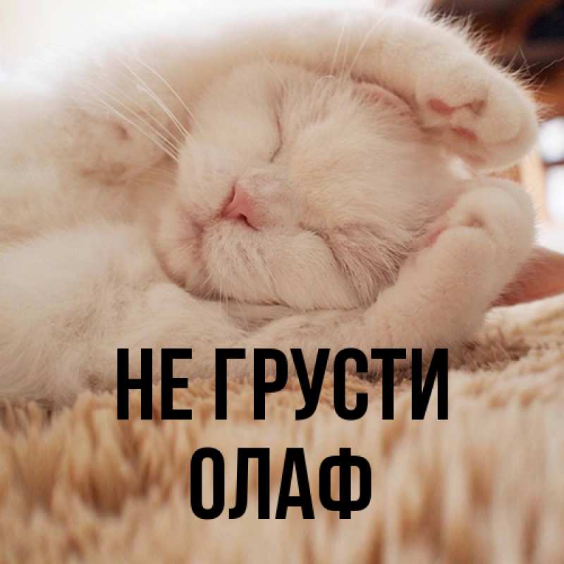 Картинка Не грусти, Олаф