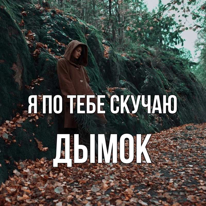 Картинка Я по тебе скучаю, Дымок