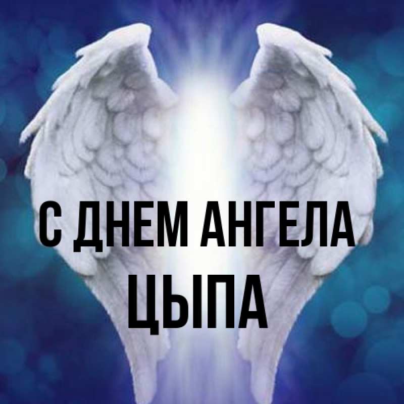 Картинка С днем ангела, Цыпа