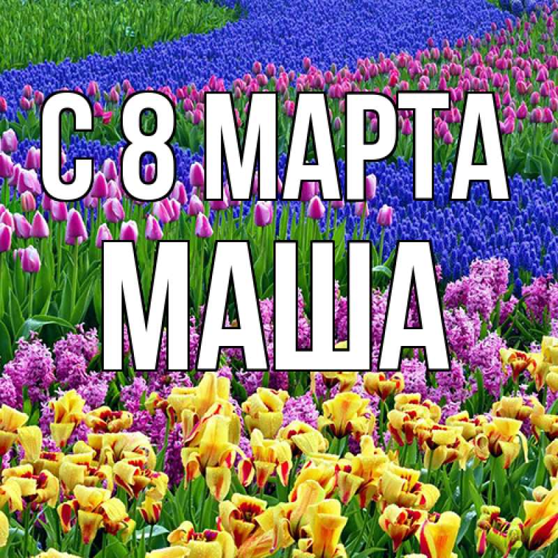 Картинка C 8 МАРТА, Маша