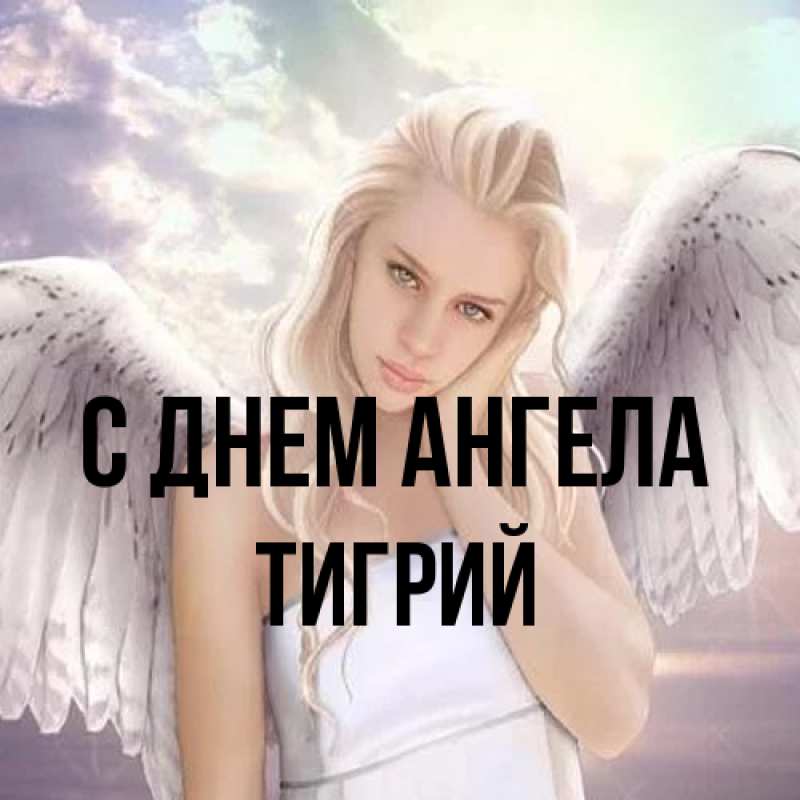 Картинка С днем ангела, Тигрий