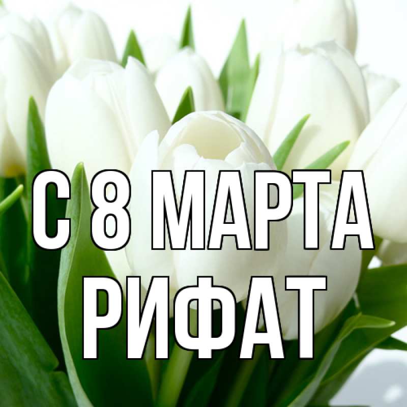 Картинка C 8 МАРТА, Рифат