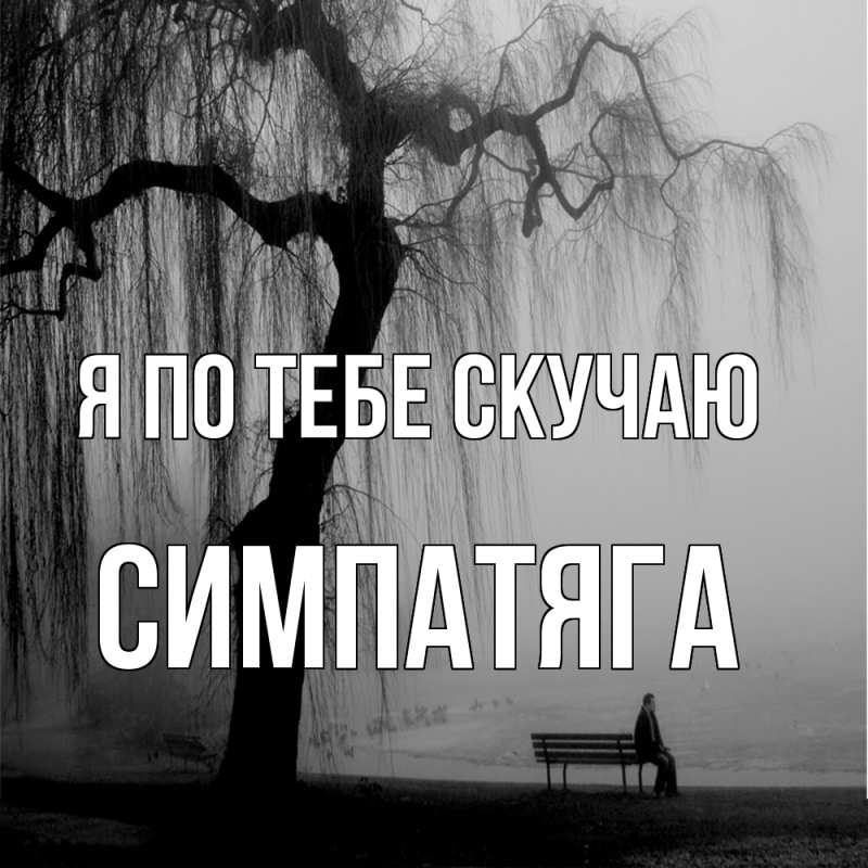 Картинка Я по тебе скучаю, Симпатяга