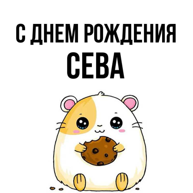 Картинка С днем рождения, Сева