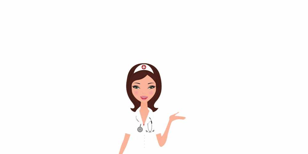 Открытка на каждый день с именем, Снежана Выздоравливай не болей с медсестрой Прикольная открытка с пожеланием онлайн скачать бесплатно 