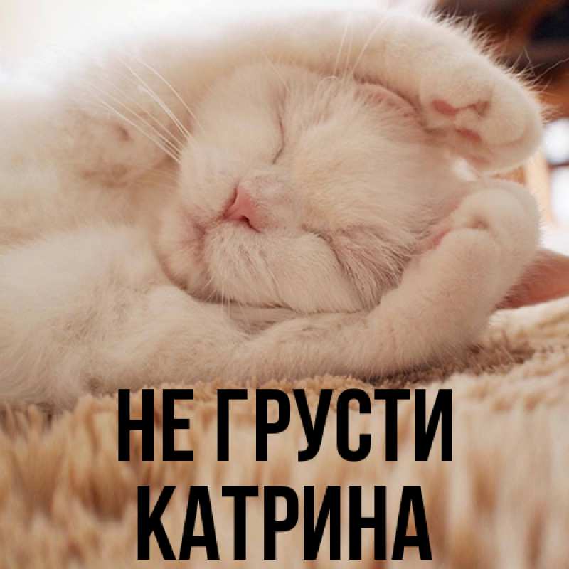 Картинка Не грусти, Катрина