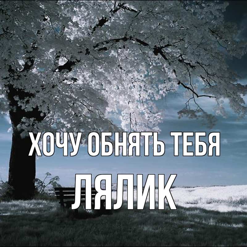 Картинка Хочу обнять тебя, Лялик