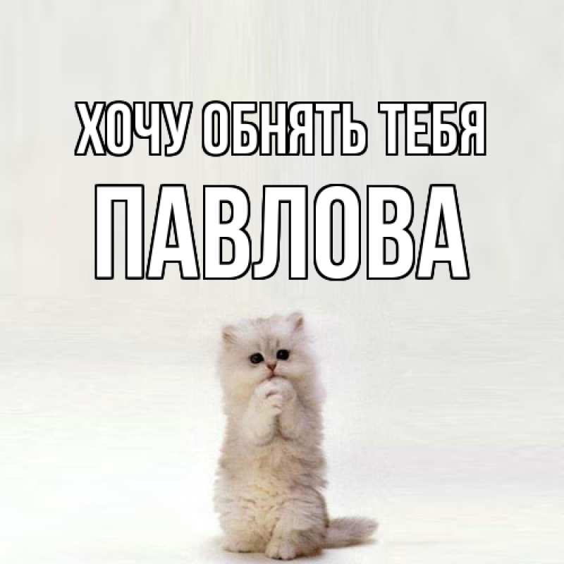 Картинка Хочу обнять тебя, Павлова