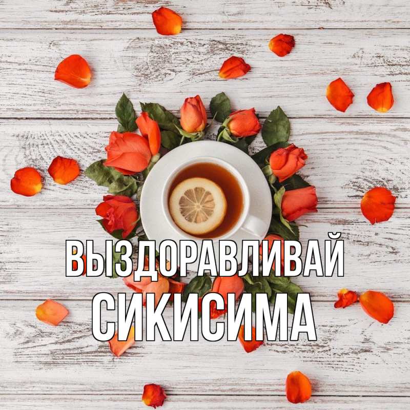 Картинка Выздоравливай, Сикисима