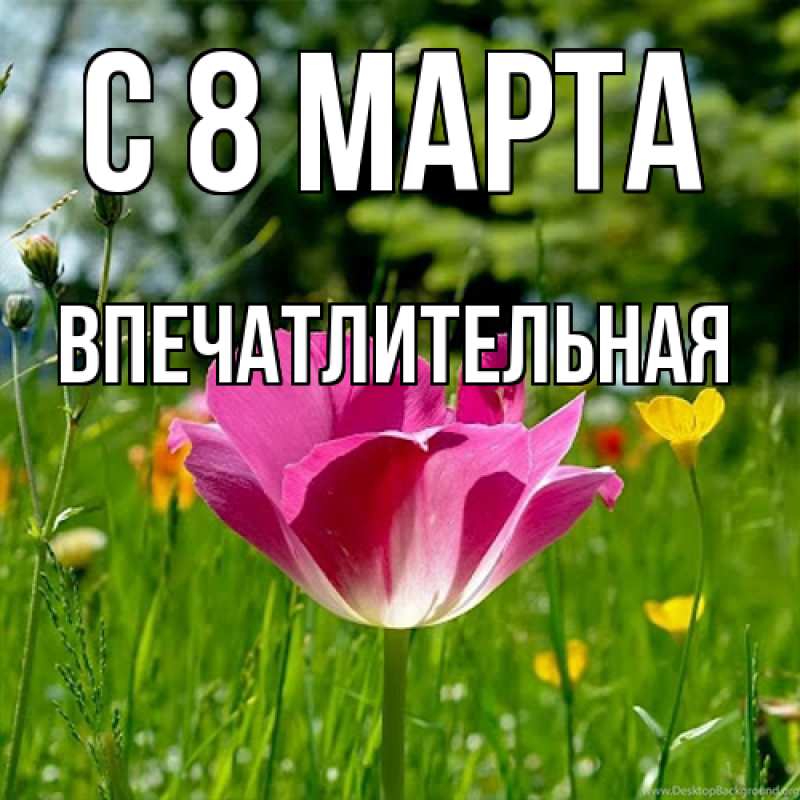 Картинка C 8 МАРТА, впечатлительная