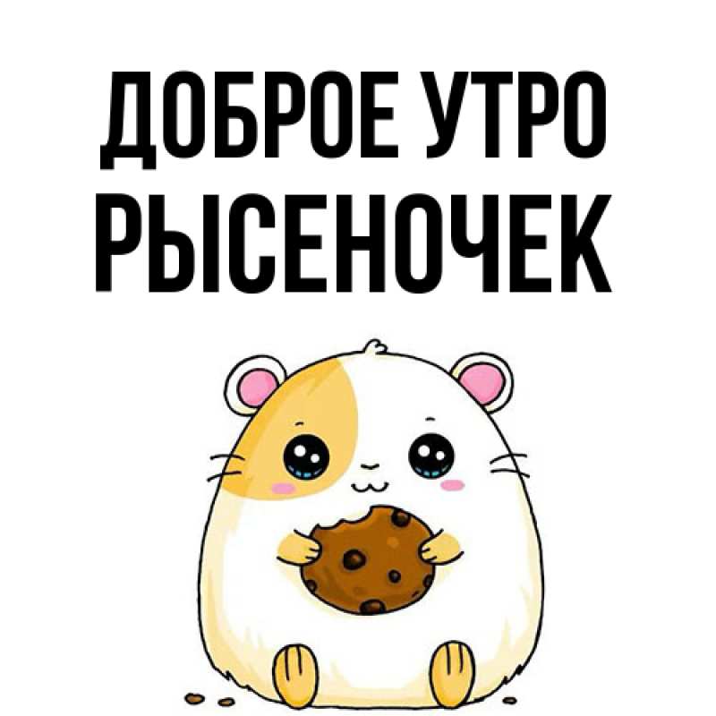 Картинка Доброе утро, Рысеночек
