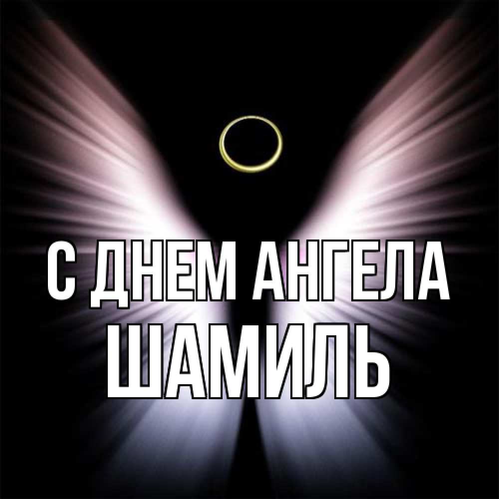 Открытка на каждый день с именем, Шамиль С днем ангела ангел из света Прикольная открытка с пожеланием онлайн скачать бесплатно 
