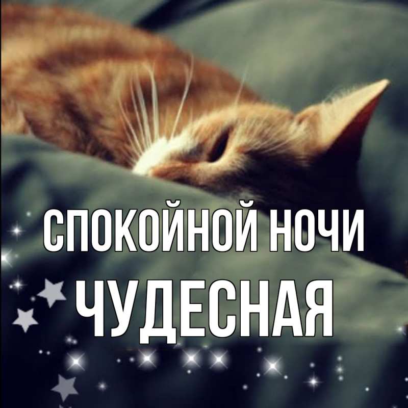 Картинка Спокойной ночи, Чудесная