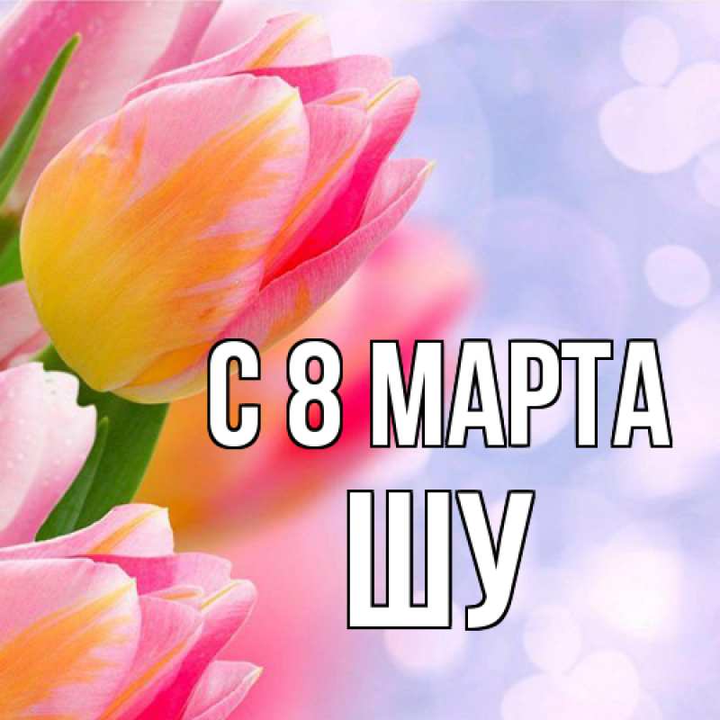 Картинка C 8 МАРТА, Шу