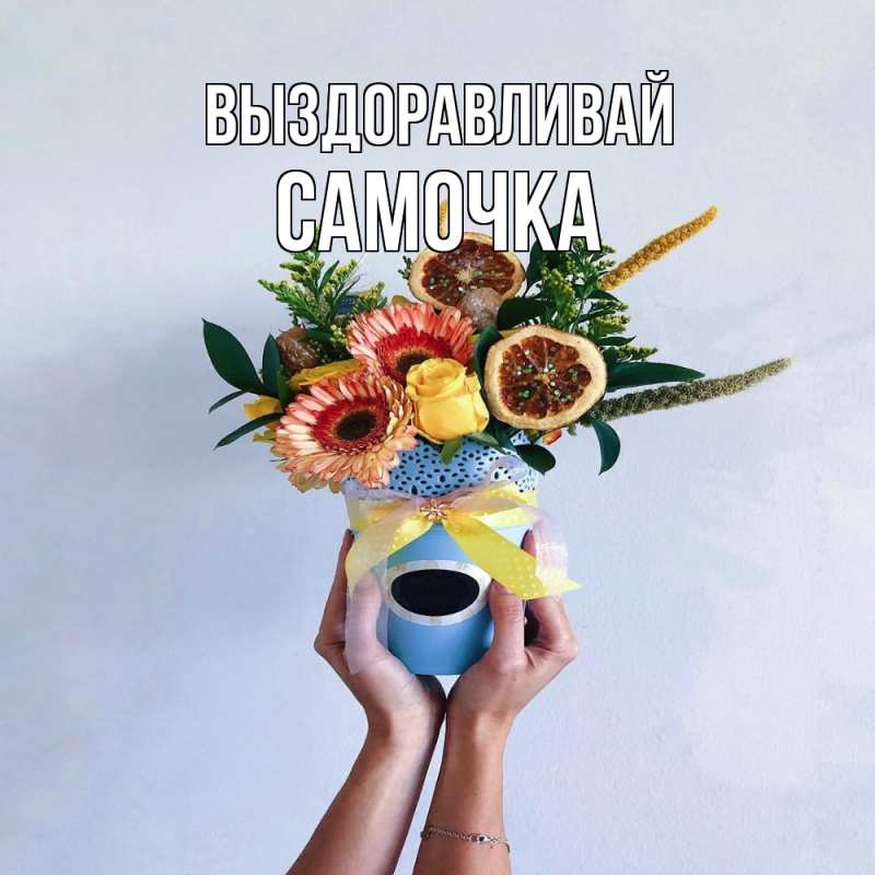 Картинка Выздоравливай, Самочка