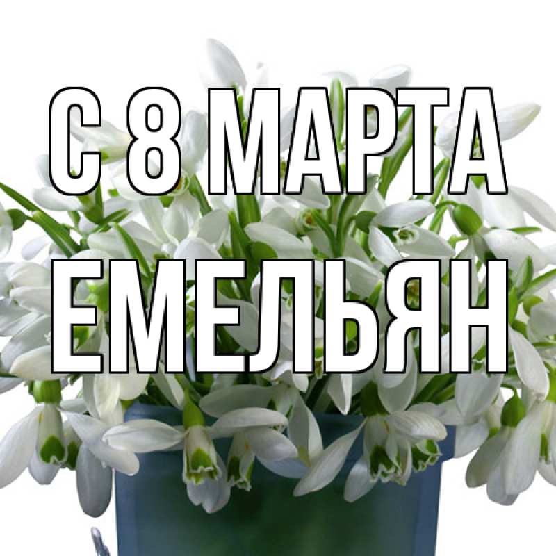 Картинка C 8 МАРТА, Емельян