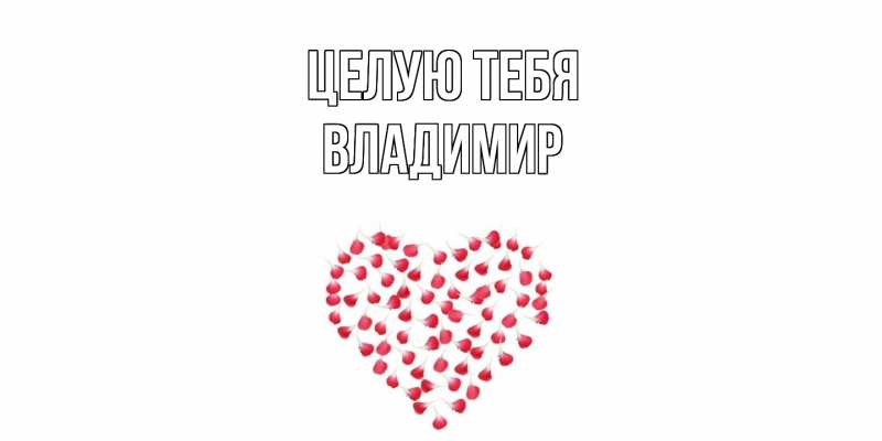 Картинка Целую тебя, Владимир
