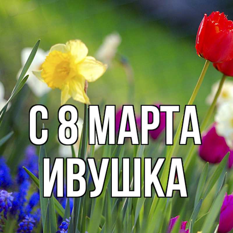Картинка C 8 МАРТА, Ивушка