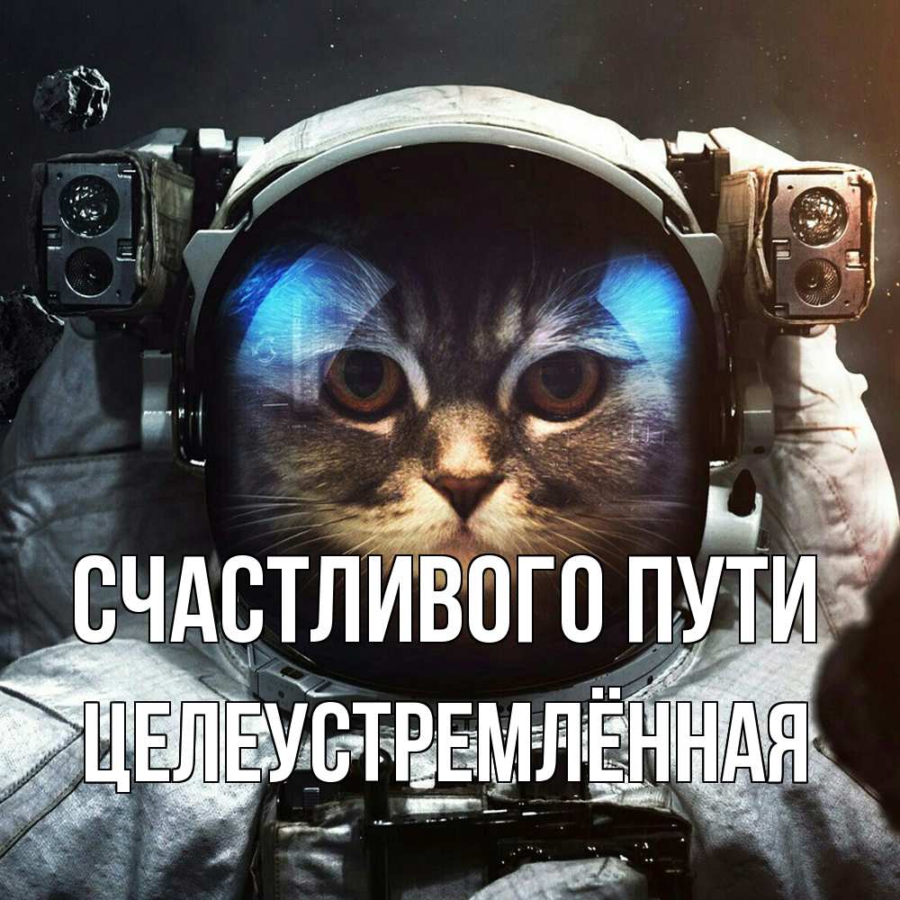 Открытка на каждый день с именем, Целеустремлённая Счастливого пути желает удачно добраться Прикольная открытка с пожеланием онлайн скачать бесплатно 