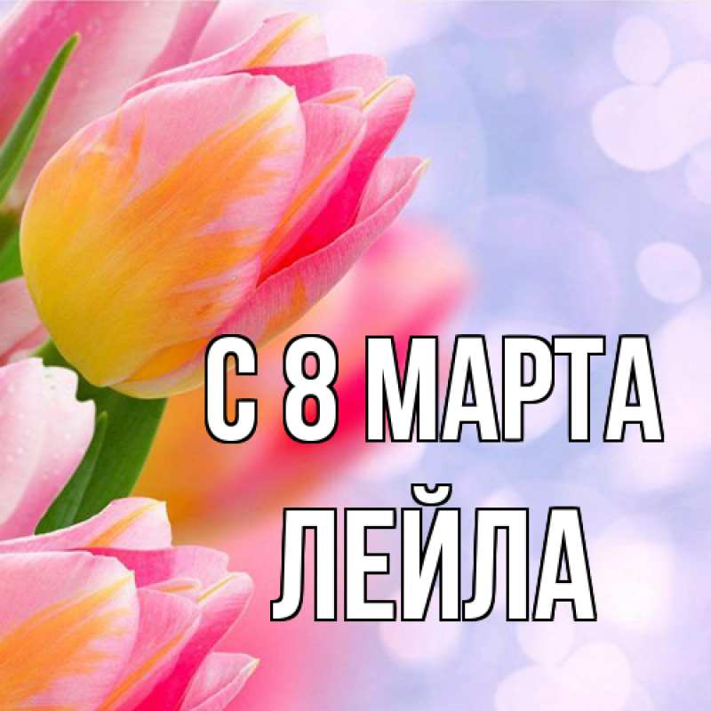 Картинка C 8 МАРТА, Лейла