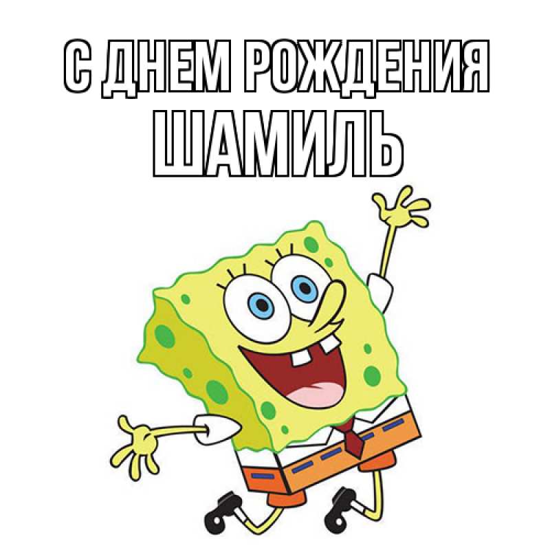 Картинка С днем рождения, Шамиль