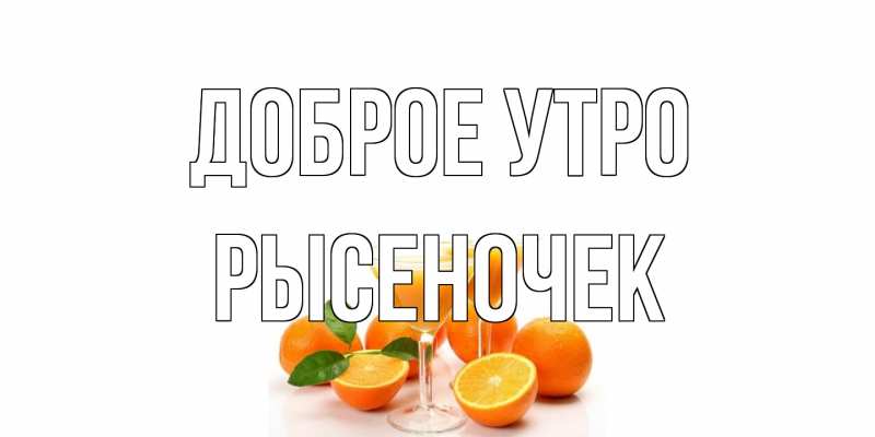 Картинка Доброе утро, Рысеночек