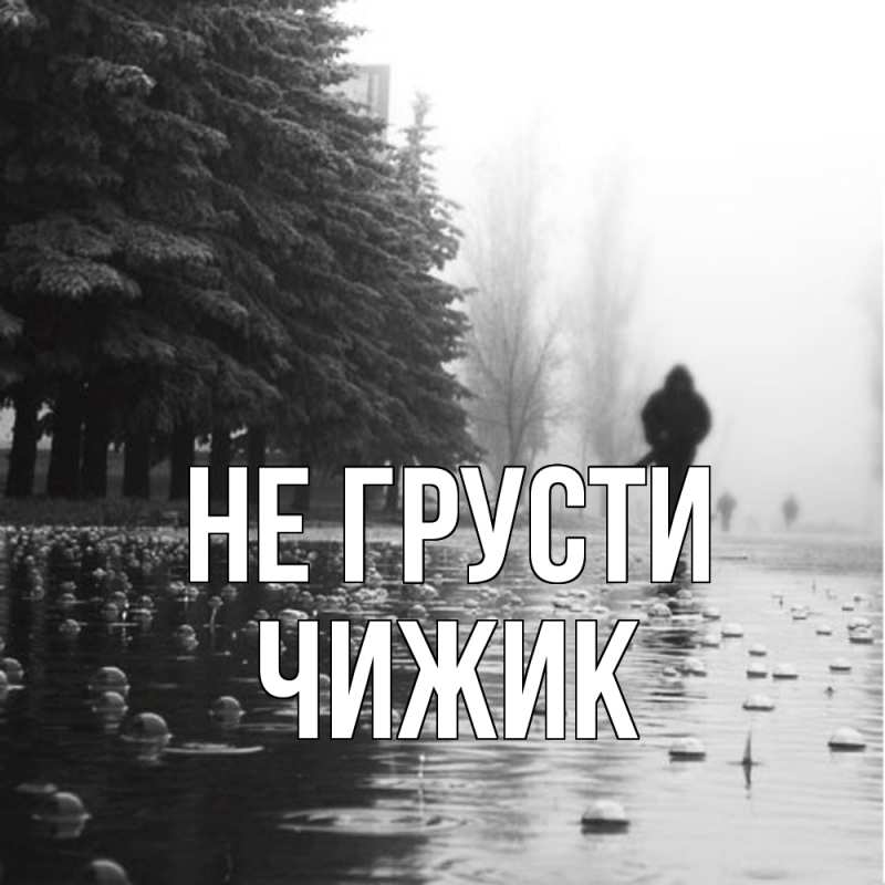 Картинка Не грусти, Чижик