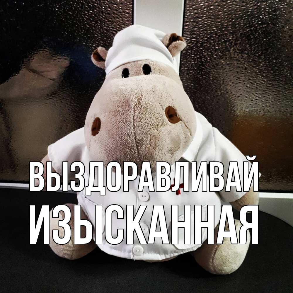 Открытка на каждый день с именем, изысканная Выздоравливай всех излечит исцелит Прикольная открытка с пожеланием онлайн скачать бесплатно 