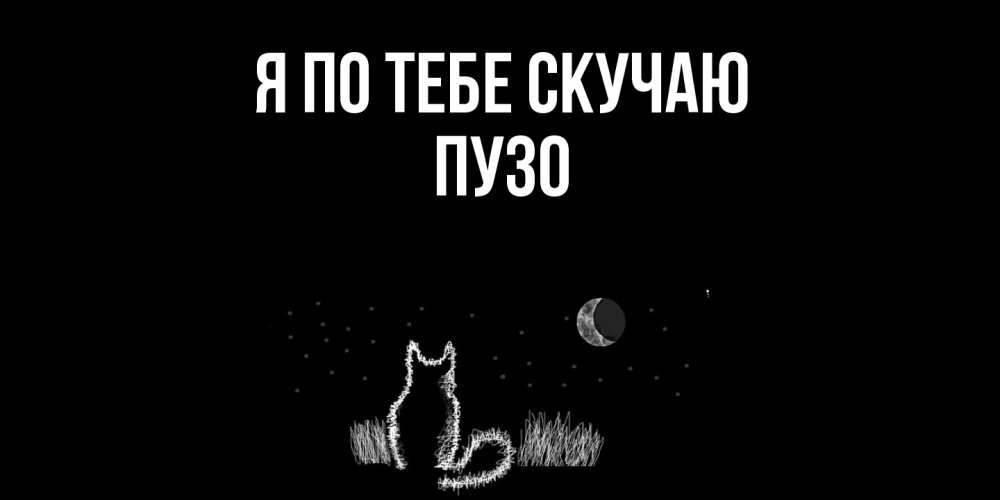 Открытка на каждый день с именем, Пузо Я по тебе скучаю кот Прикольная открытка с пожеланием онлайн скачать бесплатно 