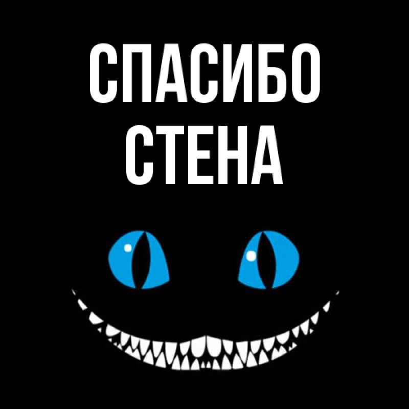 Картинка Спасибо, Стена