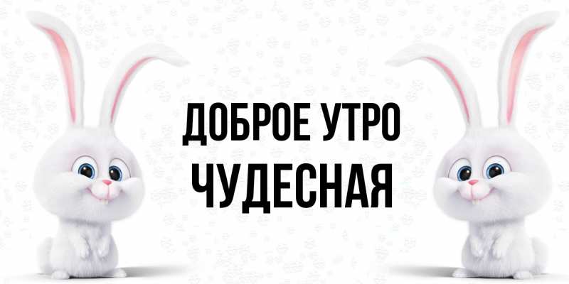 Картинка Доброе утро, Чудесная