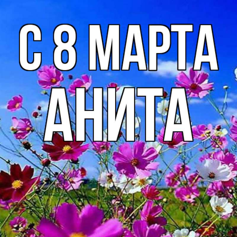 Картинка C 8 МАРТА, Анита