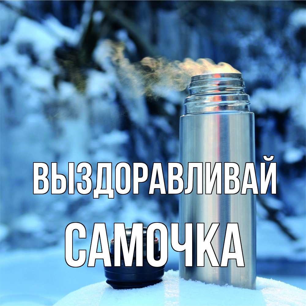 Открытка на каждый день с именем, Самочка Выздоравливай лечитесь не болейте Прикольная открытка с пожеланием онлайн скачать бесплатно 