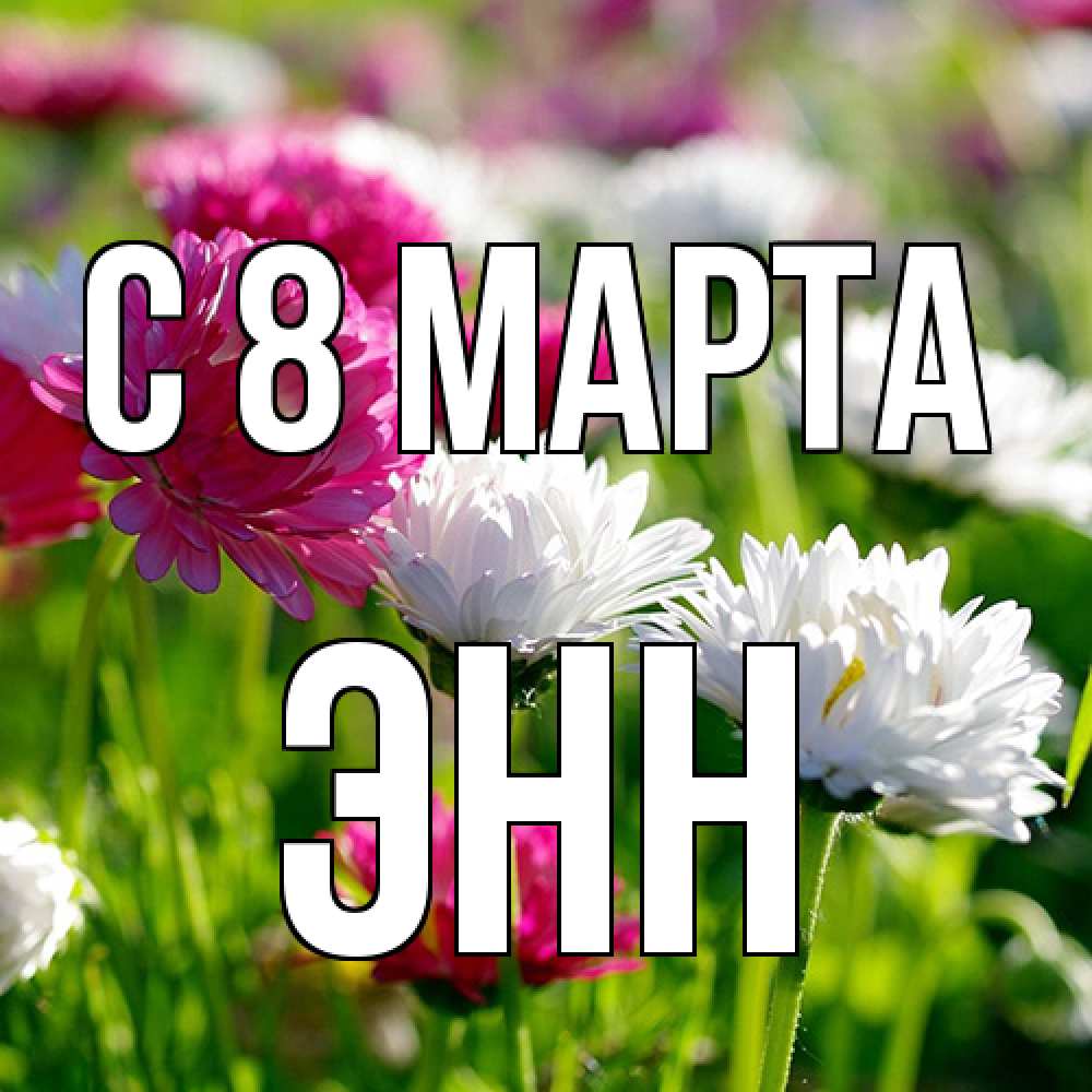 Открытка на каждый день с именем, Энн C 8 МАРТА международный женский день 1 Прикольная открытка с пожеланием онлайн скачать бесплатно 