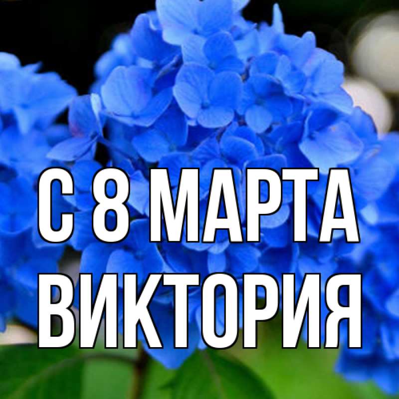 Картинка C 8 МАРТА, Виктория