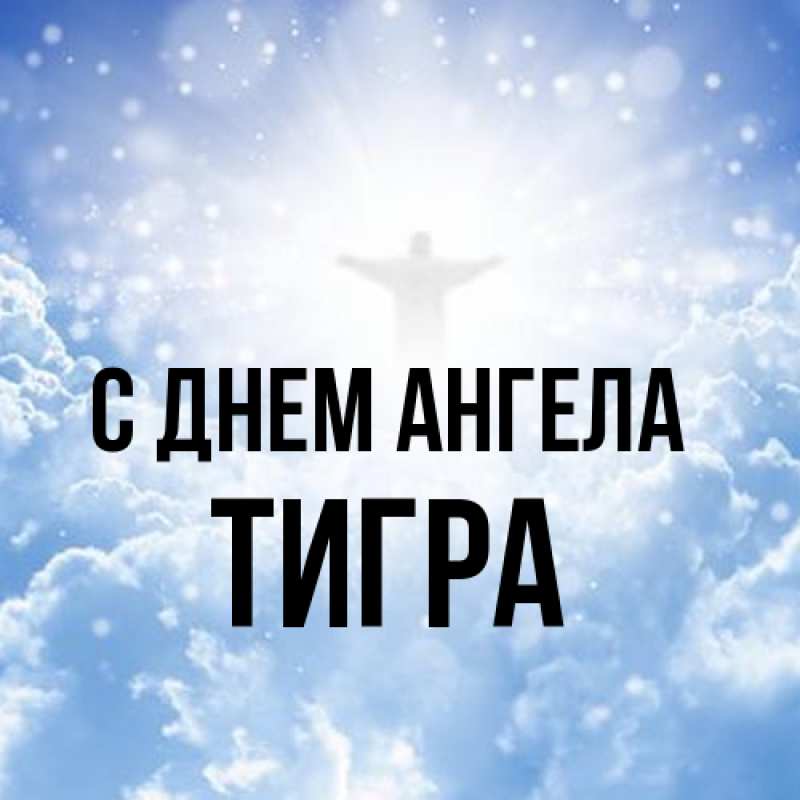 Картинка С днем ангела, Тигра