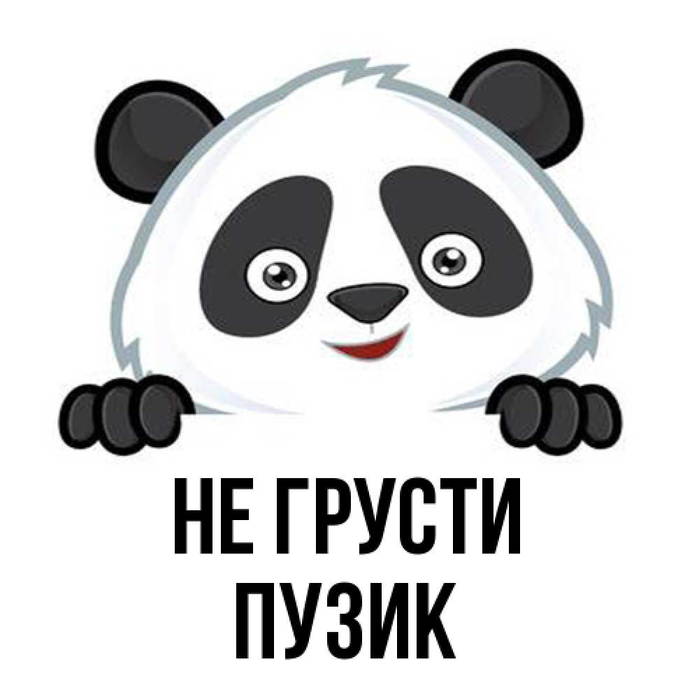 Открытка на каждый день с именем, Пузик Не грусти не надо печалиться Прикольная открытка с пожеланием онлайн скачать бесплатно 