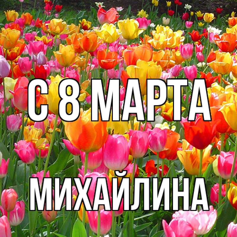Картинка C 8 МАРТА, Михайлина