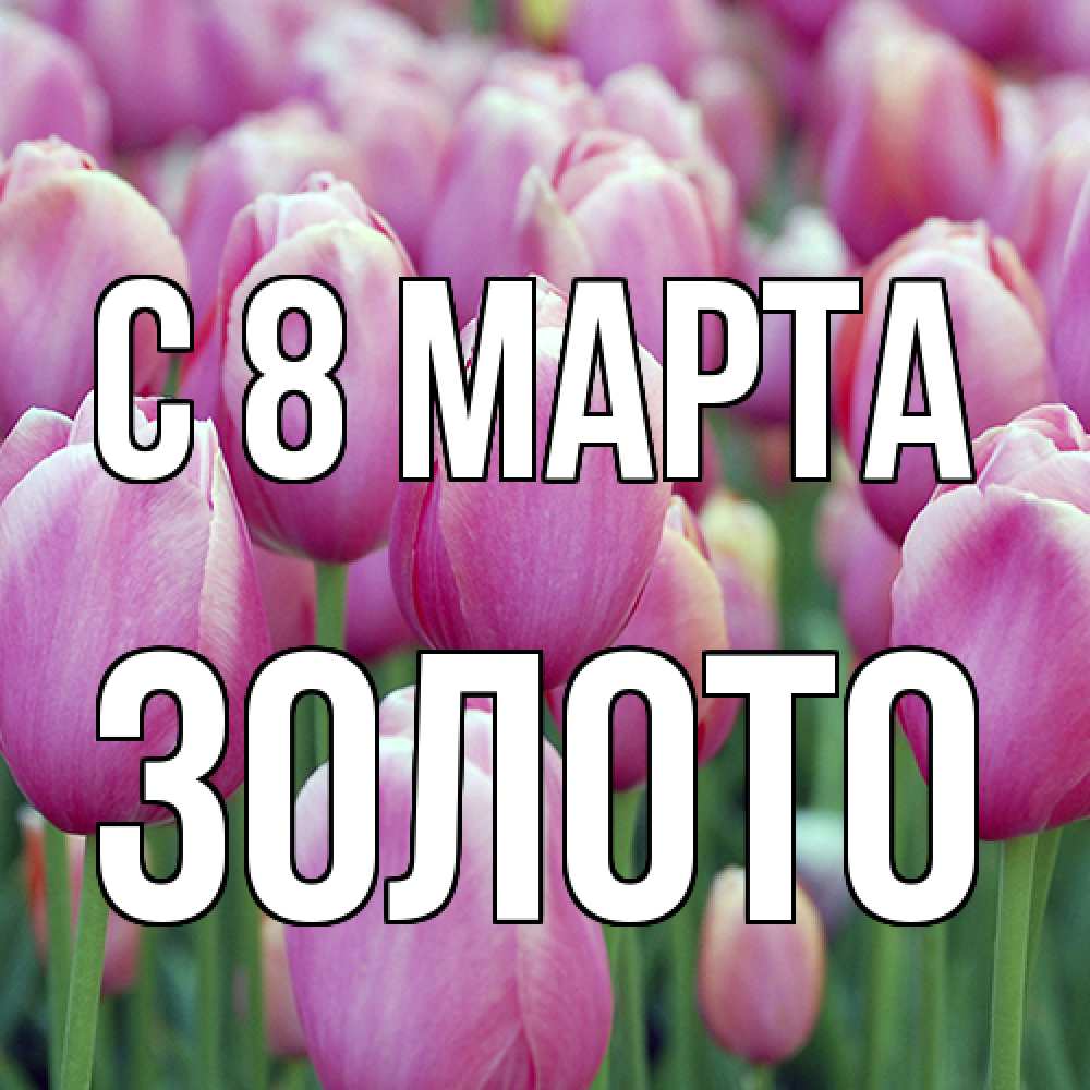 Открытка на каждый день с именем, Золото C 8 МАРТА на международный женский день 3 Прикольная открытка с пожеланием онлайн скачать бесплатно 