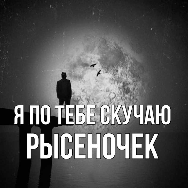 Картинка Я по тебе скучаю, Рысеночек