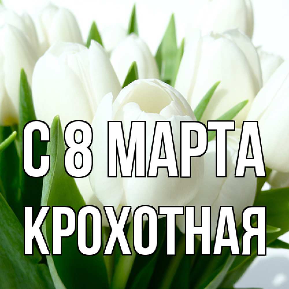 Открытка на каждый день с именем, Крохотная C 8 МАРТА цветы Прикольная открытка с пожеланием онлайн скачать бесплатно 