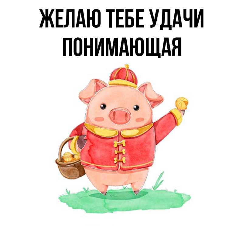 Картинка Желаю тебе удачи, Понимающая