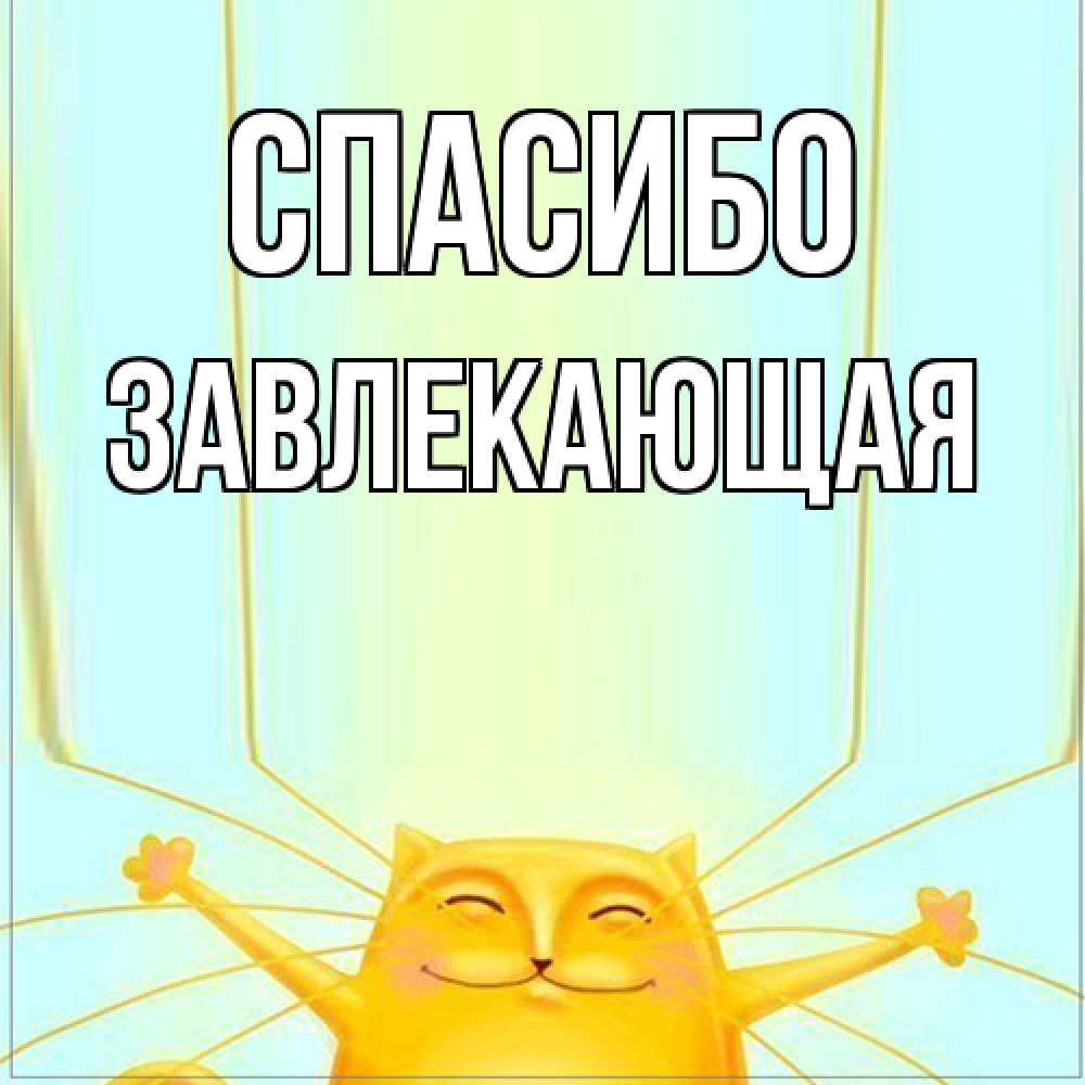 Открытка на каждый день с именем, завлекающая Спасибо кот с усами благодарит Прикольная открытка с пожеланием онлайн скачать бесплатно 