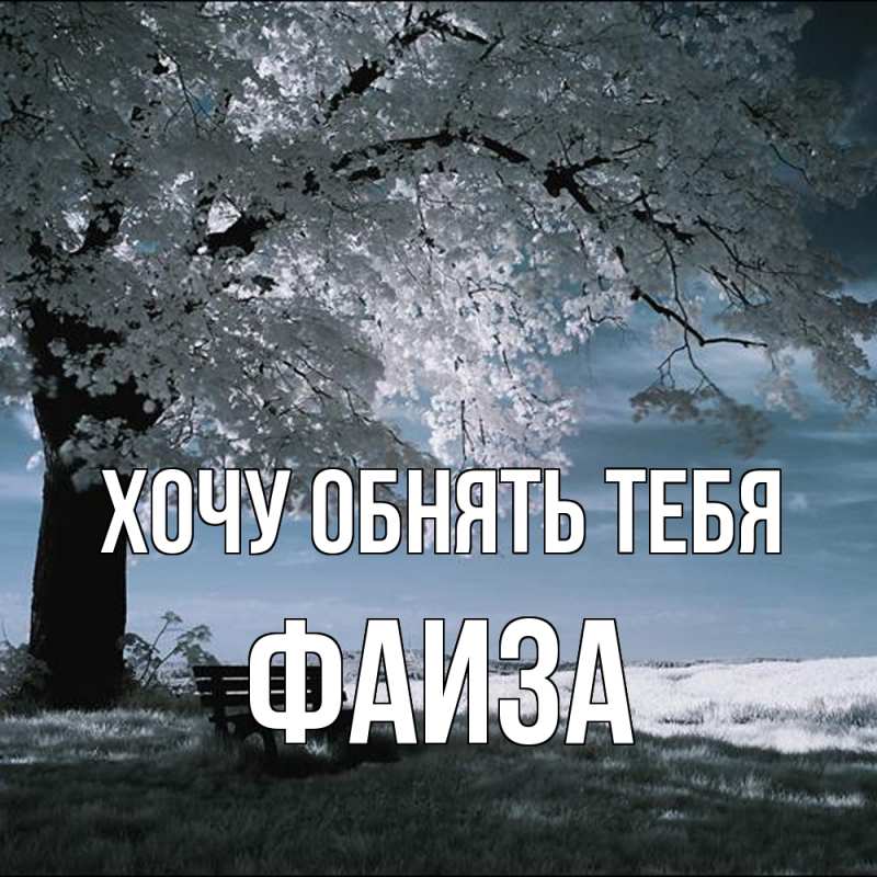 Картинка Хочу обнять тебя, Фаиза