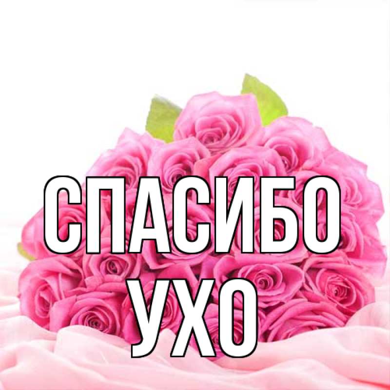 Картинка Спасибо, Ухо