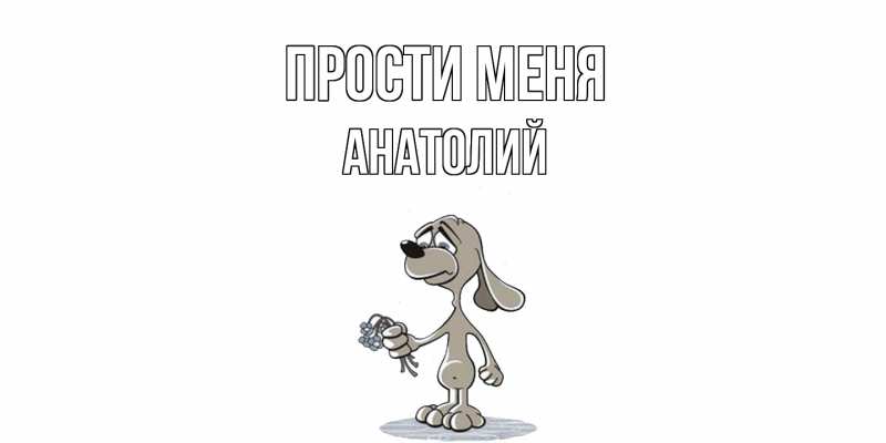 Картинка Прости меня, Анатолий