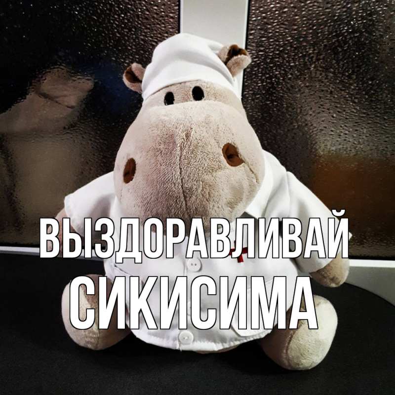 Картинка Выздоравливай, Сикисима