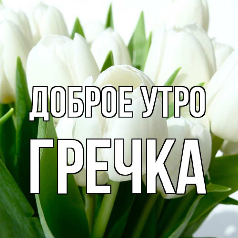 Картинка Доброе утро, Гречка