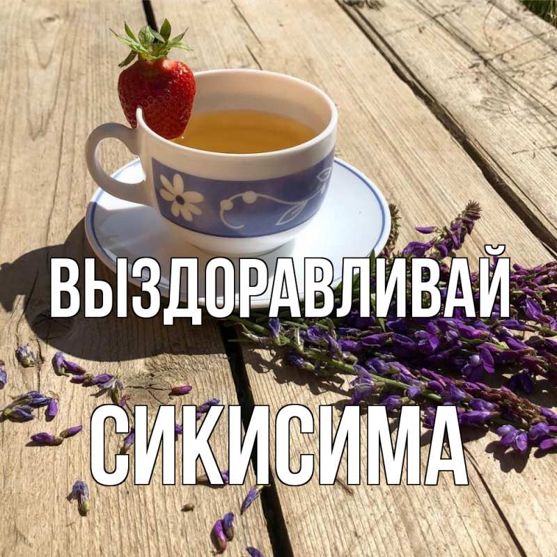 Картинка Выздоравливай, Сикисима
